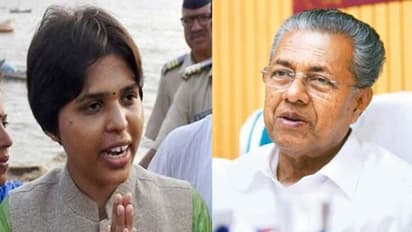 'അവരാരാണ്, തെരഞ്ഞെടുപ്പില് മത്സരിച്ചിട്ടുണ്ടോ'; തൃപ്തി ദേശായിയെക്കുറിച്ച് പിണറായിയുടെ ചോദ്യം