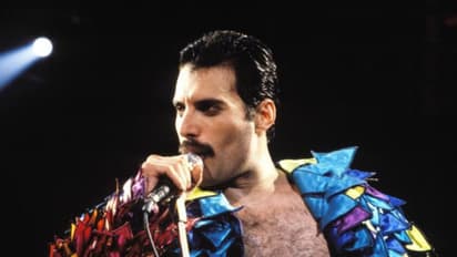 The rock ‘n’ roll poster boy- Mercury had music on his mind all the time.