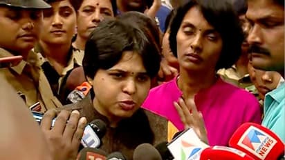 ಶಬರಿಮಲೆಯಿಂದ ವಾಪಸಾದ ತೃಪ್ತಿ ದೇಸಾಯಿ : ಮುಂದಿನ ಪ್ಲಾನ್ ಏನು..?