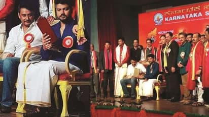 ಸೃಜನ್-ದರ್ಶನ್ಗೆ ಕತಾರ್ನಲ್ಲಿ ಸನ್ಮಾನ