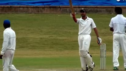 ಕರ್ನಾಟಕ-ಮುಂಬೈ ರಣಜಿ ಪಂದ್ಯ: ಕನ್ನಡಿಗ ಕೆವಿ ಸಿದ್ದಾರ್ಥ್ ಆಕರ್ಷಕ ಶತಕ