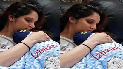 కొడుకుని హత్తుకుని మురిసిపోతున్న సానియా మీర్జా