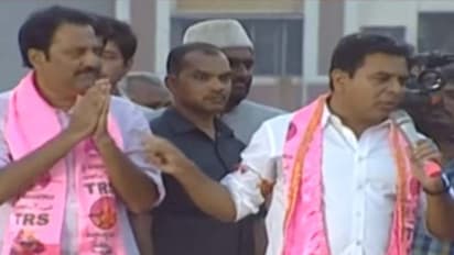 కరెంట్ అడిగితే కాల్చి చంపింది టీడీపీ,24 గంటలు కరెంట్ ఇచ్చింది టీఆర్ఎస్:కేటీఆర్