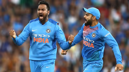 India vs Australia, 3rd T20I: Visitors justify 'favourites' tag, ride Krunal, Kohli's efforts to level series