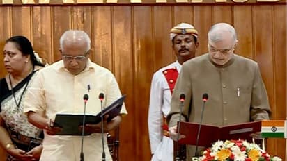 കെ കൃഷ്ണന്കുട്ടി ജലവിഭവ വകുപ്പ് മന്ത്രിയായി സത്യപ്രതിജ്ഞ ചെയ്ത് അധികാരമേറ്റു