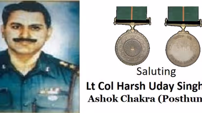 Saluting Lt Col Harsh Uday Singh Gaur, Ashok Chakra (Posthumous)