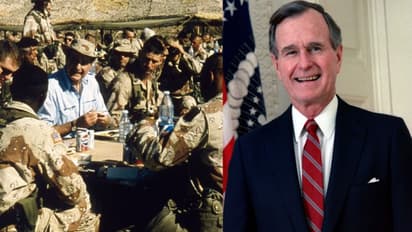 സദ്ദാമിനെ ആദ്യം പിന്താങ്ങി; പിന്നെ ശത്രുവാക്കി;  മറഞ്ഞത് കേരളം നിര്‍ത്താതെ ചര്‍ച്ച ചെയ്ത യുഎസ് പ്രസിഡന്റ്