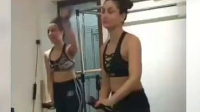 ಆರೋಗ್ಯ ಹದಗೆಟ್ಟರೂ ವ್ಯಾಯಾಮ ನಿಲ್ಲಿಸದ ಕರೀನಾ ಕಪೂರ್!