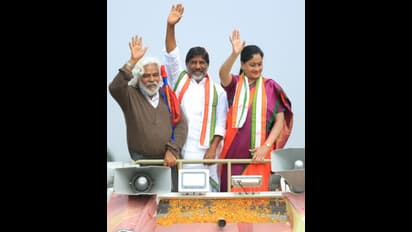 మథిరలో భట్టీతో కలిసి రాములమ్మ, గద్దర్ ప్రచారం (ఫొటోలు)