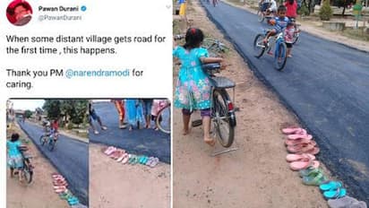 ആ റോഡ് ഇന്തോനേഷ്യയിലേത്; 'മോദിയെ അഭിനന്ദിച്ച് പ്രചരിക്കുന്ന ചിത്രം വ്യാജം