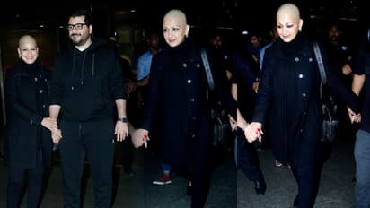 कैंसर से जंग लड़ रही सोनाली बेंद्रे मुंबई लौटीं