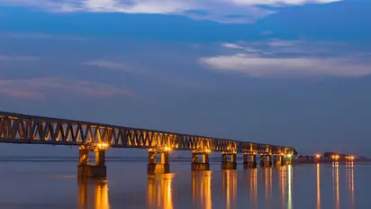 Bridge to Northeast: Freight train runs over rivers, hills for first time