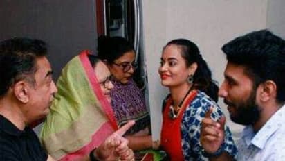 பிக்பாஸ் சுஜா தம்பதிக்கு பிரியாணி விருந்தளித்த கமல்ஹாசன்… அப்பாவுக்கு நன்றி !! நெகிழ்ச்சியான சுஜா ….