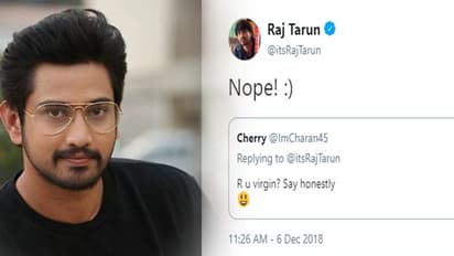 వర్జిన్ డౌట్.. ఓపెన్ గా క్లారిటీ ఇచ్చిన రాజ్ తరుణ్!