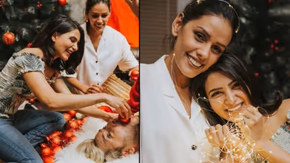 Samantha Akkineni all set for Christmas, decorates home with close buddies (Photos)