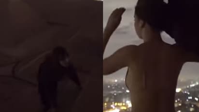 പിരമിഡിന് മുകളില് നഗ്നരായി ദമ്പതികള്; വീഡിയോ പുറത്ത്; അന്വേഷണം തുടങ്ങി