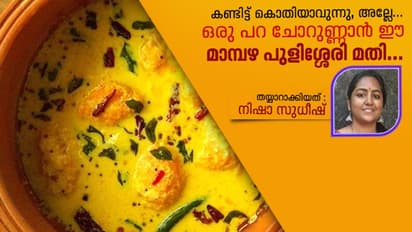 നിറയെ ചോറുണ്ണാൻ ഈ മാമ്പഴ പുളിശ്ശേരി മതി; തയ്യാറാക്കുന്ന വിധം