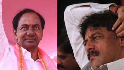 ತೆಲಂಗಾಣದಲ್ಲಿ ನಡೆಯಲಿಲ್ಲ ಡಿಕೆಶಿ ಆಟ: ಟ್ರಬಲ್ ಶೂಟರ್ ಆಸೆಗೆ KCR ತಣ್ಣೀರು!