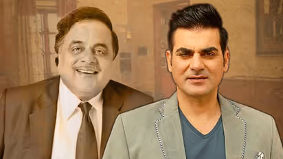 Bollywood star Arbaaz Khan visits Ambareesh's Bengaluru residence