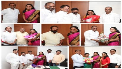 కవితను కలవడానికి క్యూ కట్టిన ఎమ్మెల్యేలు (వీడియో)