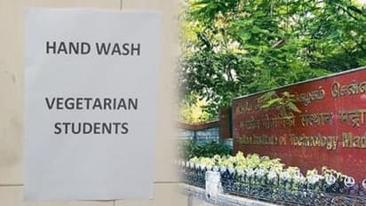 Uproar in IIT Madras over separate washbasins for veg, non-veg students