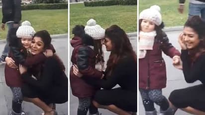 കുട്ടി ആരാധികയെ കണ്ട നയന്താരയുടെ പ്രതികരണം; വൈറലായി വീഡിയോ