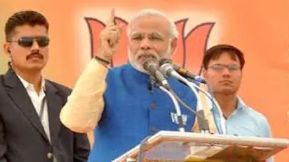 मोदी ने साधा कांग्रेस पर जोरदार निशाना, कहा कि सेना को मजबूत नहीं देने वाली ताकतों के साथ खड़ी है कांग्रेस