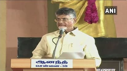హైకోర్టు భవన నిర్మాణాలను పరిశీలించిన బాబు
