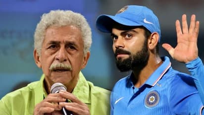 नसीरुद्दीन शाह ने विराट कोहली की सोशल मीडिया पर की आलोचना, कहा- दुनिया का सबसे बदतमीज खिलाड़ी!