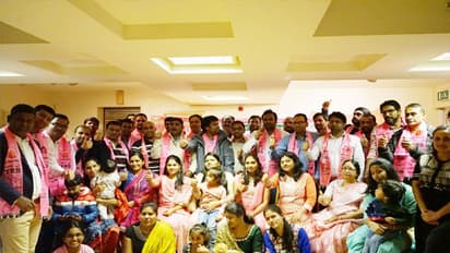 లండన్ లో ఘనంగా టీఆర్ఎస్ విజయోత్సవ సంబరాలు