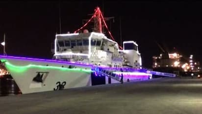 ഇന്ത്യ-സൗദി സൈനിക സഹകരണം; കോസ്റ്റ്ഗാര്ഡ് കപ്പല് 'വിക്രം' സൗദിയിലെത്തി