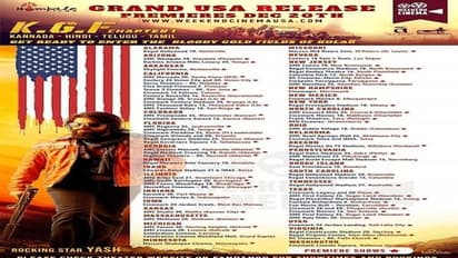 ಯಾವ್ಯಾವ ರಾಷ್ಟ್ರಗಳಲ್ಲಿ KGF ಪ್ರದರ್ಶನವಿದೆ? ಎರಡೇ ಗಂಟೆಯಲ್ಲಿ ಟಿಕೆಟ್ ಸೋಲ್ಡ್ ಔಟ್