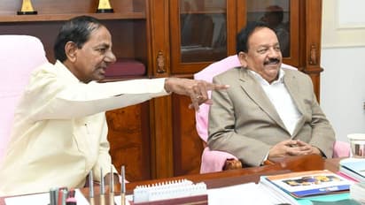 సీఎం కేసీఆర్తో కేంద్రమంత్రి హర్షవర్థన్ భేటీ