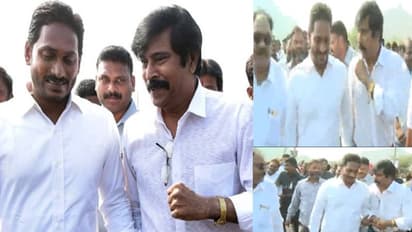 వైఎస్ జగన్ ను కలిసిన సినీనటుడు భాను చందర్