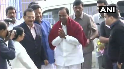 బెంగాల్ సీఎం మమతతో కేసీఆర్ భేటీ