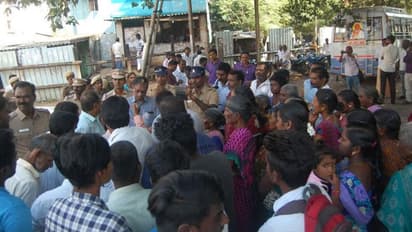 டாஸ்மாக் கடையை இழுத்து மூடுங்க.... பொங்கி எழுந்த பெண்கள்...!