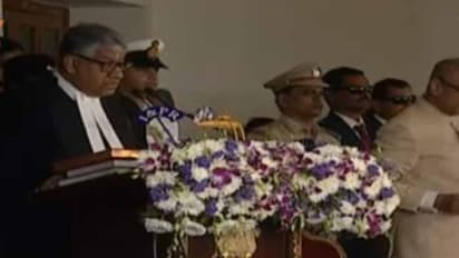 తెలంగాణ హైకోర్టు చీఫ్ జస్టిస్గా ప్రమాణం చేసిన జస్టిస్ రాధాకృష్ణన్