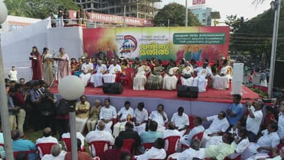 വനിതാ മതില്‍: ആകാശദൃശ്യങ്ങള്‍