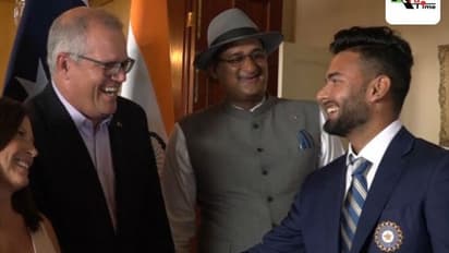 നീയാണല്ലേ ആ വില്ലന്, പെയ്നിന്റെ ഭാര്യക്ക് പിന്നാലെ പന്തിനെ ട്രോളി ഓസീസ് പ്രധാനമന്ത്രിയും