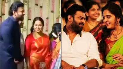 Watch: Prabhas, Anushka Shetty in a lovey-dovey video from SS Rajamouli's family wedding