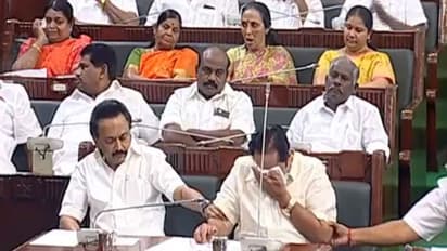 கருணாநிதியை வாழ்த்துகளில் அவரது வாரிசுகளை இடித்த துரைமுருகன்... கடும் கடுப்பில் கோபாலபுரம் வட்டாரம்..!