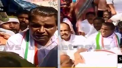 കരോള് സംഘത്തിന് നേരെ നടന്ന ആക്രമണം; കോൺഗ്രസിന്റെ പ്രതിഷേധമാർച്ചിൽ സംഘർഷം