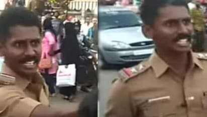 பாஜகவினரை விரட்டியடித்த எஸ்.ஐ... தமிழக சிங்கமாக கொண்டாடும் கேரள மக்கள்..!