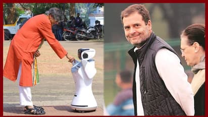 'രാഹുല് പ്രധാനമന്ത്രിയാവുമോ?' റോബോട്ടിന്റെ ചോദ്യത്തിന് തകര്പ്പന് മറുപടിയുമായി ശശി തരൂര്