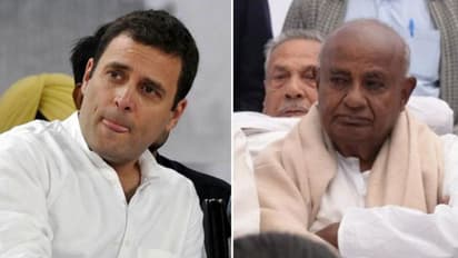 ದೊಡ್ಡಗೌಡರ ಗಾಳಕ್ಕೆ ಸಿಕ್ಕ ಮೀನಿನಂತಾಗಿದೆ ಕಾಂಗ್ರೆಸ್!