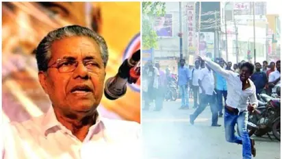 92% cases of violence carried out by Sangh Parivar?  BJP calls Pinarayi Vijayan 'liar'