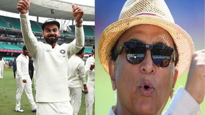 ట్రోఫీ అందుకున్న కోహ్లీ.. కన్నీళ్లు పెట్టుకున్న గవాస్కర్