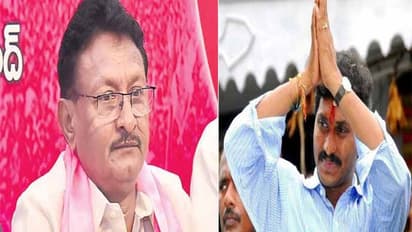 పాదయాత్ర ముగింపు: జగన్ కు టీఆర్ఎస్ నేత అభినందనలు