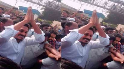 రేణిగుంట చేరుకున్న జగన్: ఘనస్వాగతం పలికిన వైసీపీ శ్రేణులు