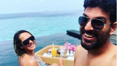 ಪತ್ನಿ ಹೇಜಲ್ ಜೊತೆ ಯುವಿ ಟುವ್ವಿ ಟುವ್ವಿ ಹೀಗಿತ್ತು..!